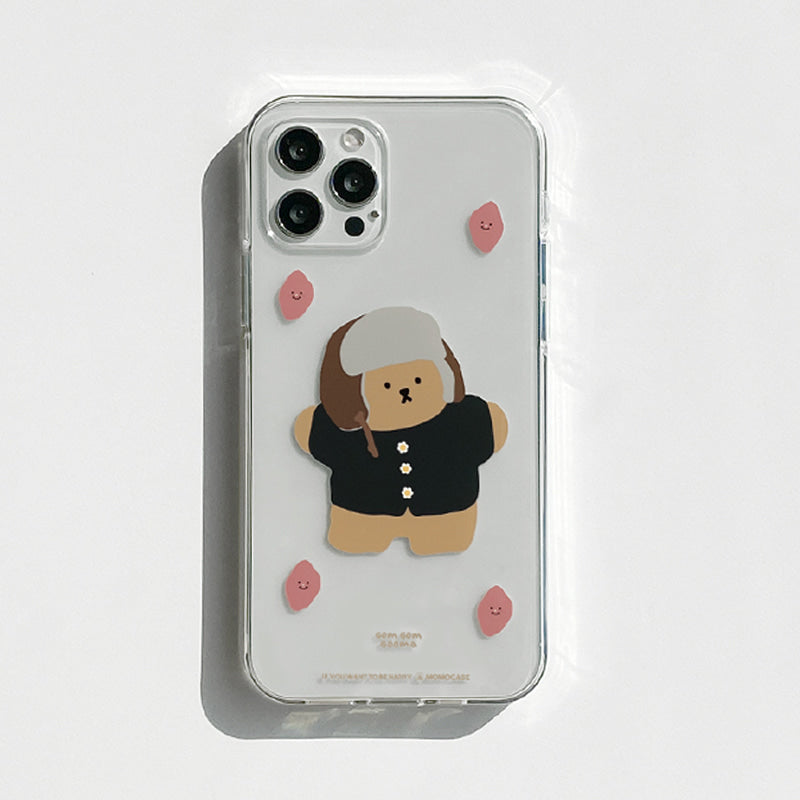 [MOMO CASE] 499 곰곰구마 Jelly Case