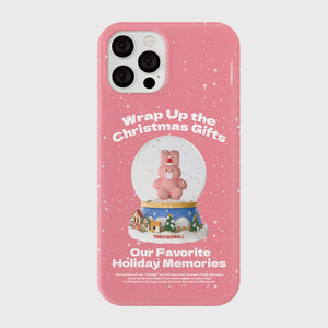 [THENINEMALL] Windy Snowball Hard Phone Case (2 types)