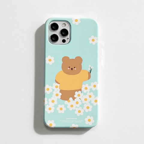 [MOMO CASE] 485 꽃줄베어 Phone Case