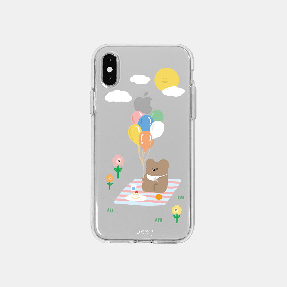 [DEEPING CASE] 애기귤곰 피크닉 Jelly Case