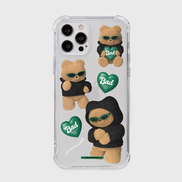 [THENINEMALL] Pattern Bad Gummy Clear Phone Case (3 types)