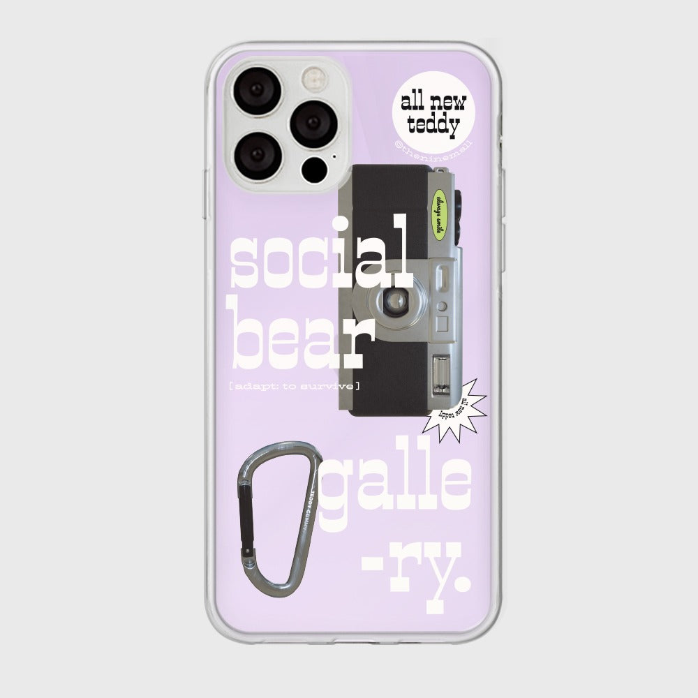 [THENINEMALL] 소셜베어 갤러리 Mirror Phone Case