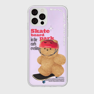 [THENINEMALL] Small Gummy Skateboarder Mirror Phone Case