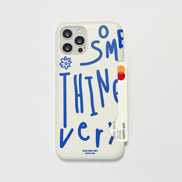 [MOMO CASE] 510 SOMETHING(크림) Phone Case