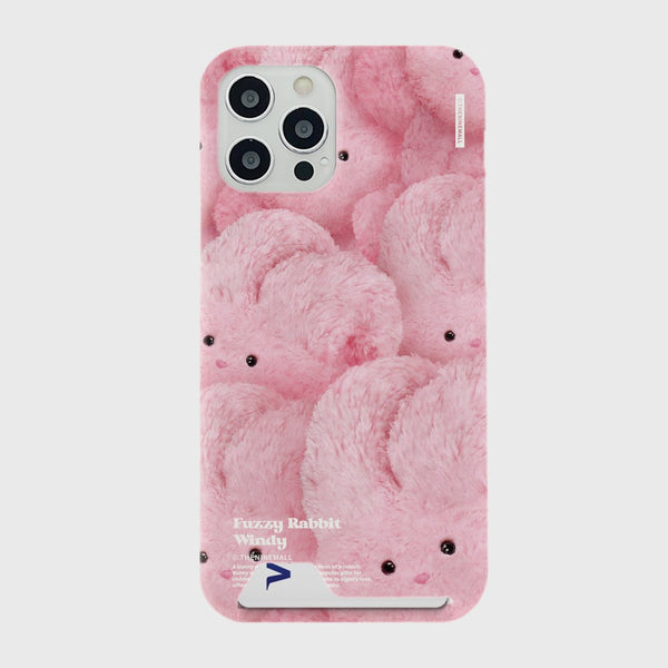 [THENINEMALL] Huddling Windy Hard Phone Case (2 types)