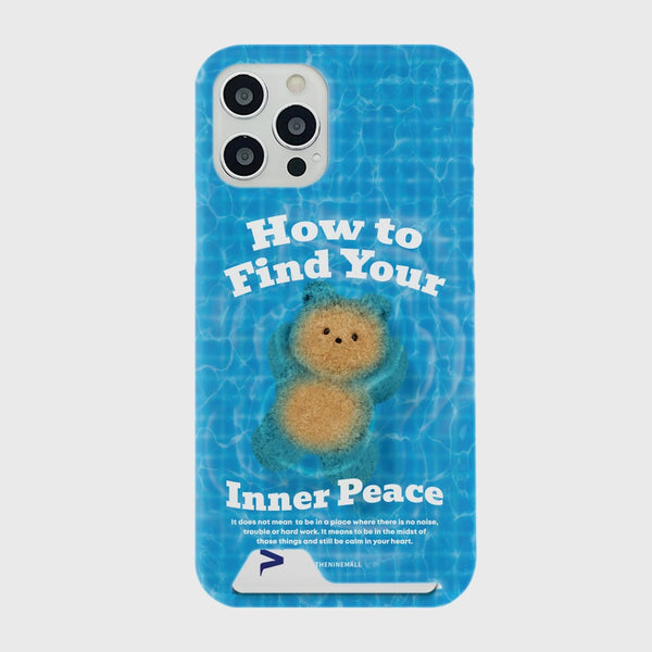 [THENINEMALL] 블루 이너피스 Hard Phone Case (3 types)