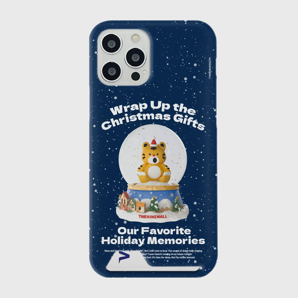 [THENINEMALL] Hey Tiger Snowball Hard Phone Case (2 types)