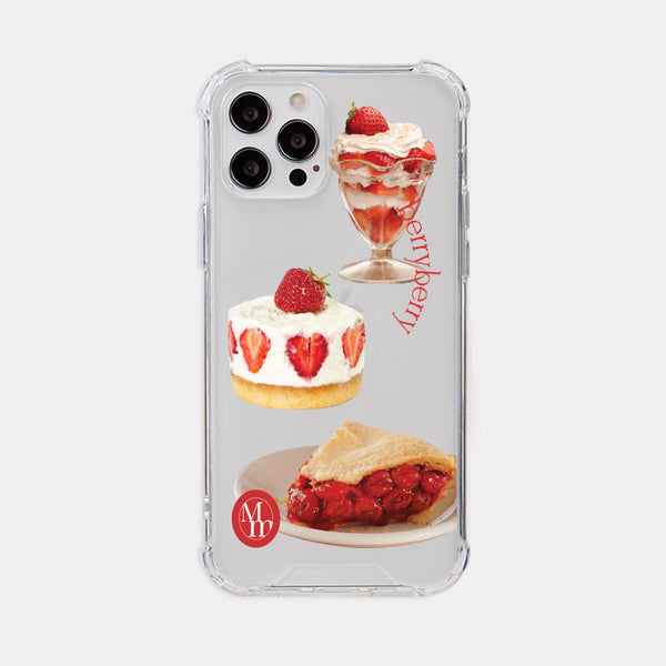 [Mademoment] Taste Sweet Design Clear Phone Case (4 Types)