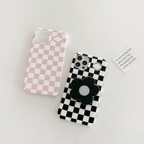 [Mademoment] 블록체크패턴 디자인 Phone Case