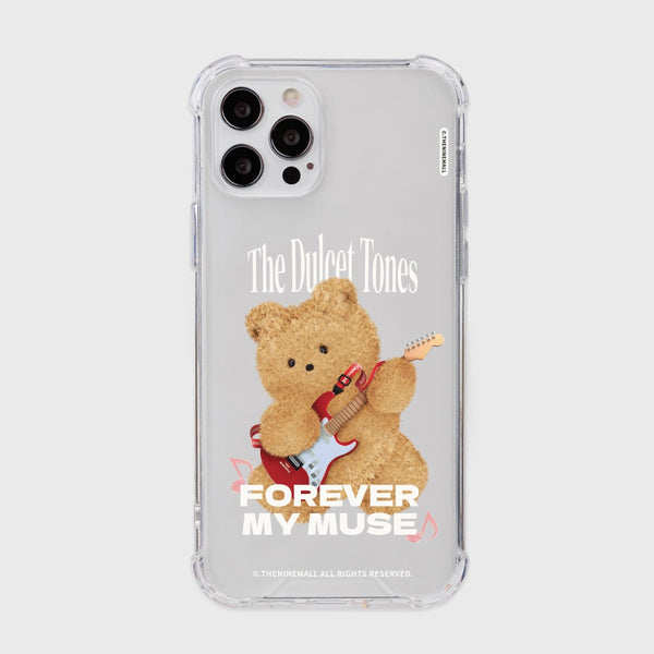 [THENINEMALL] Red Muse Gummy Clear Phone Case (3 types)