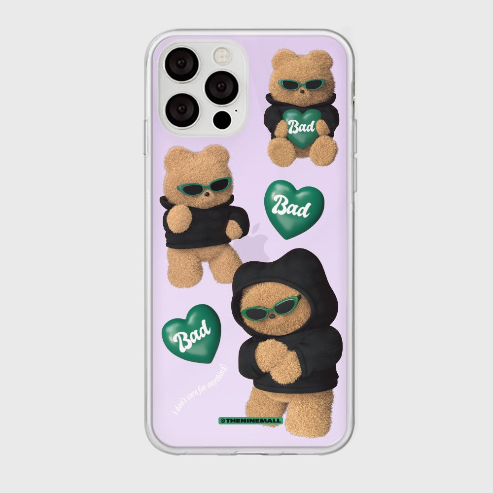 [THENINEMALL] Pattern Bad Gummy Mirror Phone Case