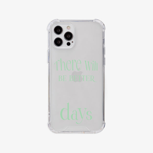 [Mademoment] Day's Color Lettering Design Clear Phone Case (4 Types)