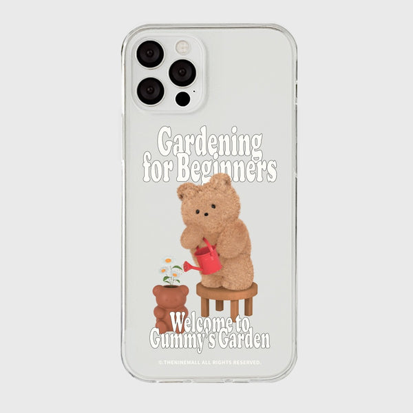 [THENINEMALL] Gummys Garden Clear Phone Case (3 types)