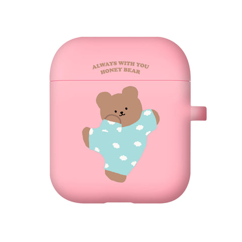 [MOMO CASE] 488 구름파자마 Color Jelly Airpods Case (10 Colors)