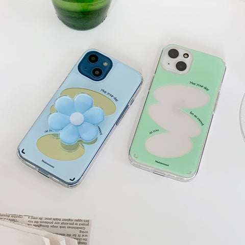 [Mademoment] 메이유얼데이 프레임 디자인 Glossy Mirror Phone Case