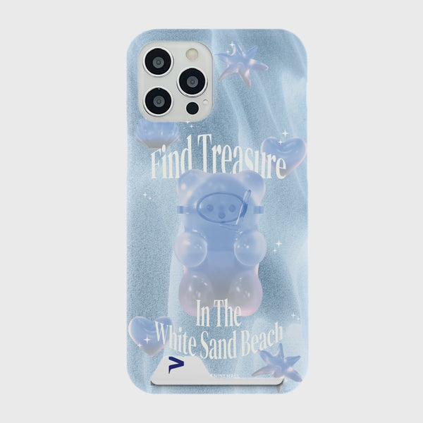 [THENINEMALL] 화이트 샌드 Hard Phone Case (3 types)