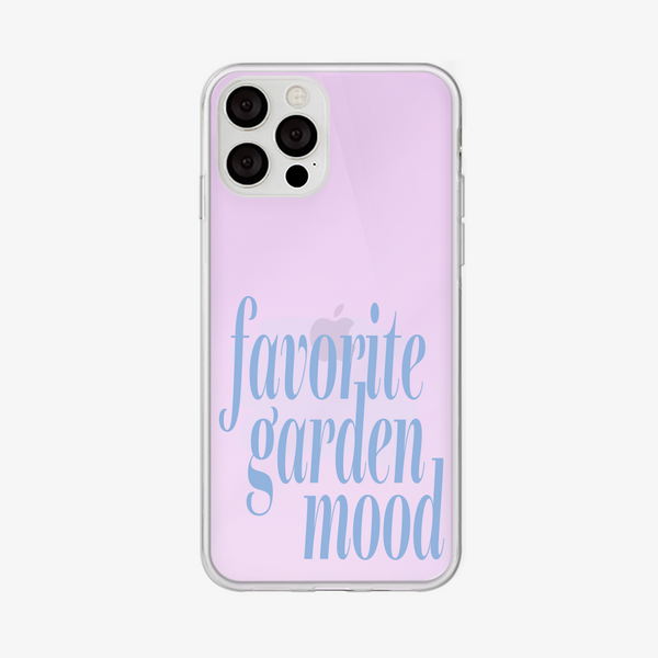 [Mademoment] Garden Mood Design Glossy Mirror Phone Case