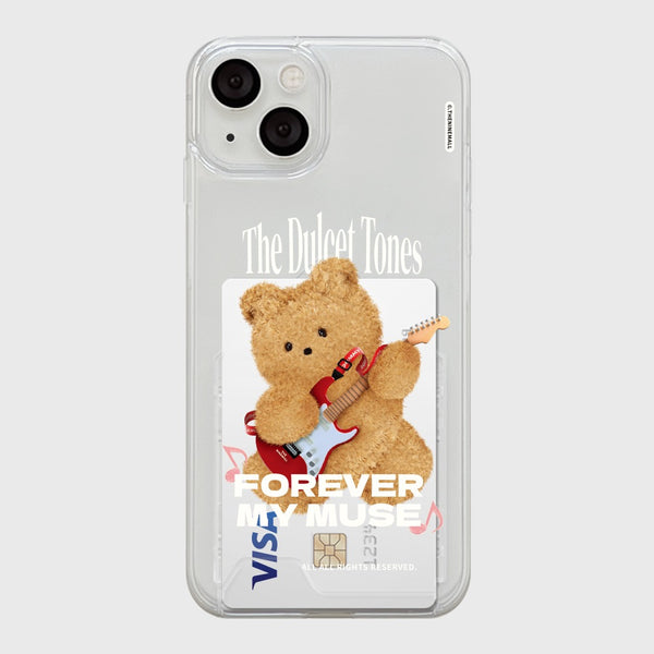 [THENINEMALL] Red Muse Gummy Clear Phone Case (3 types)