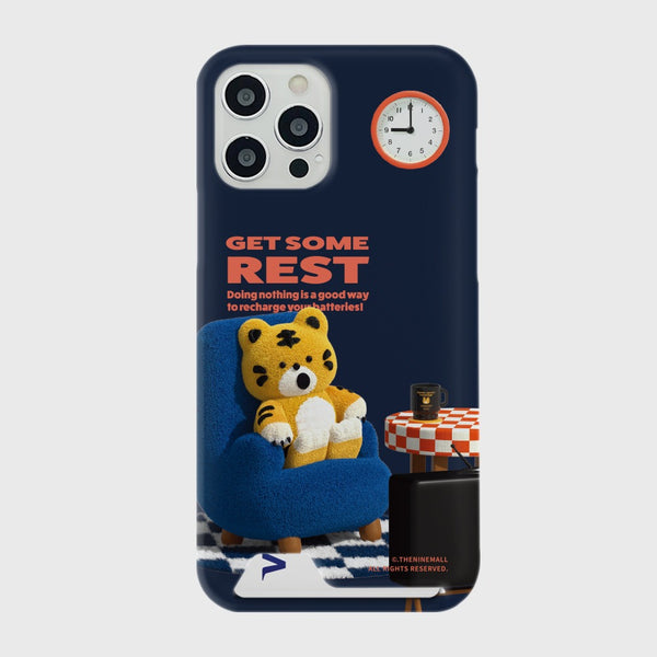 [THENINEMALL] Rest Hey Tiger Hard Phone Case (2 types)