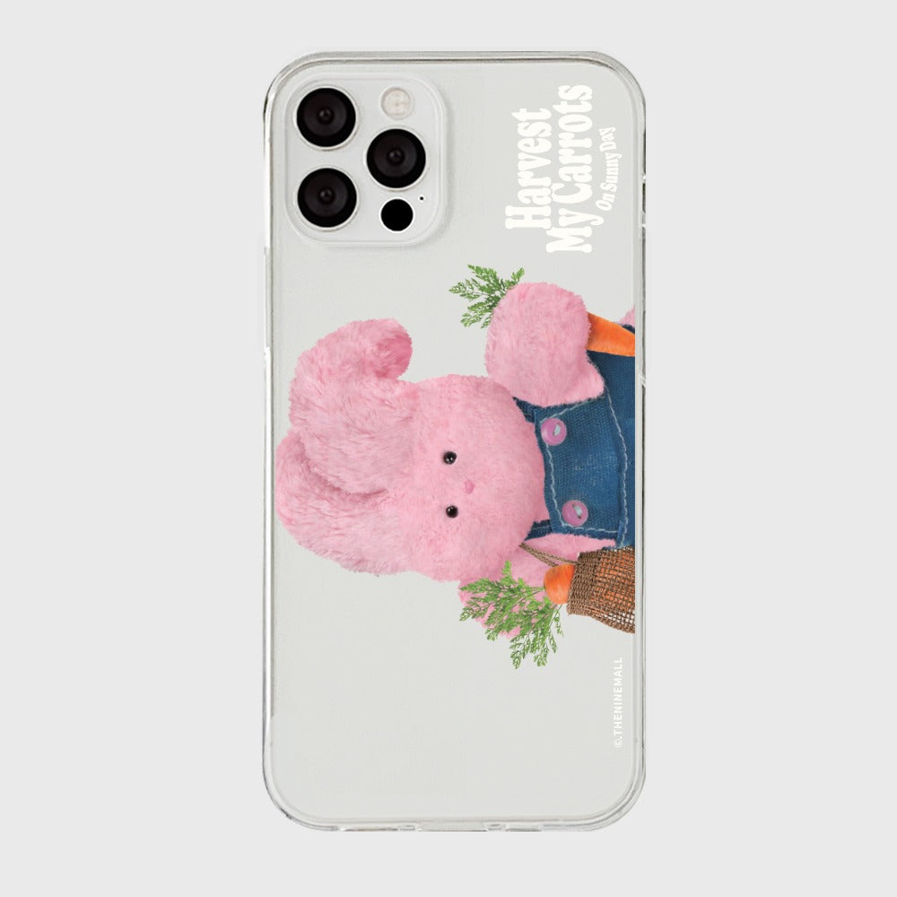 [THENINEMALL] Harvest Windy Clear Phone Case (3 types)