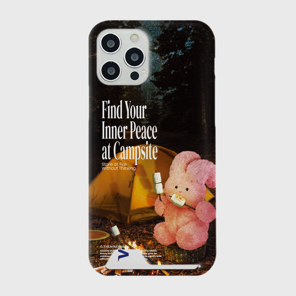 [THENINEMALL] Photo Camping Windy Hard Phone Case (2 types)