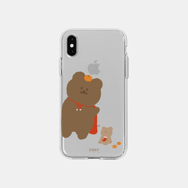 [DEEPING CASE] 까꿍 귤곰 Jelly Case