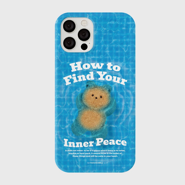 [THENINEMALL] 블루 이너피스 Hard Phone Case (3 types)