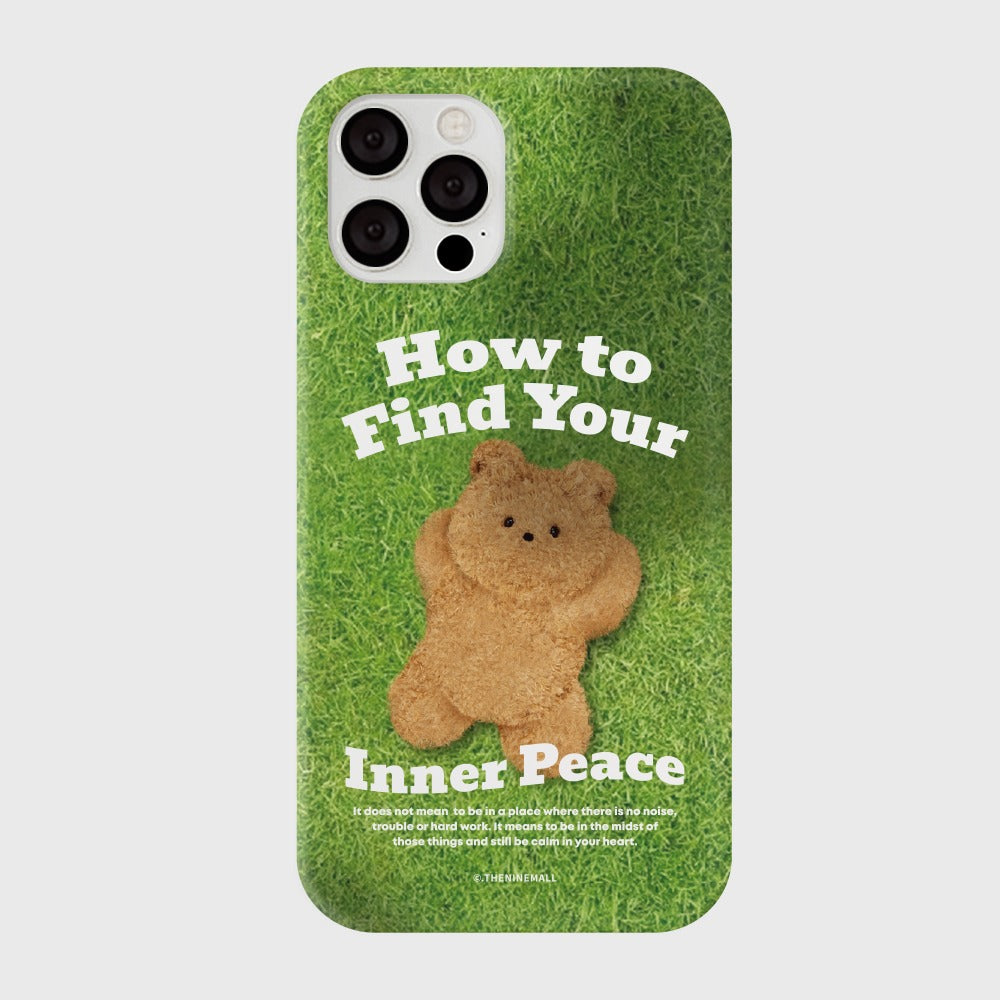 [THENINEMALL] 그린 이너피스 Hard Phone Case (3 types)