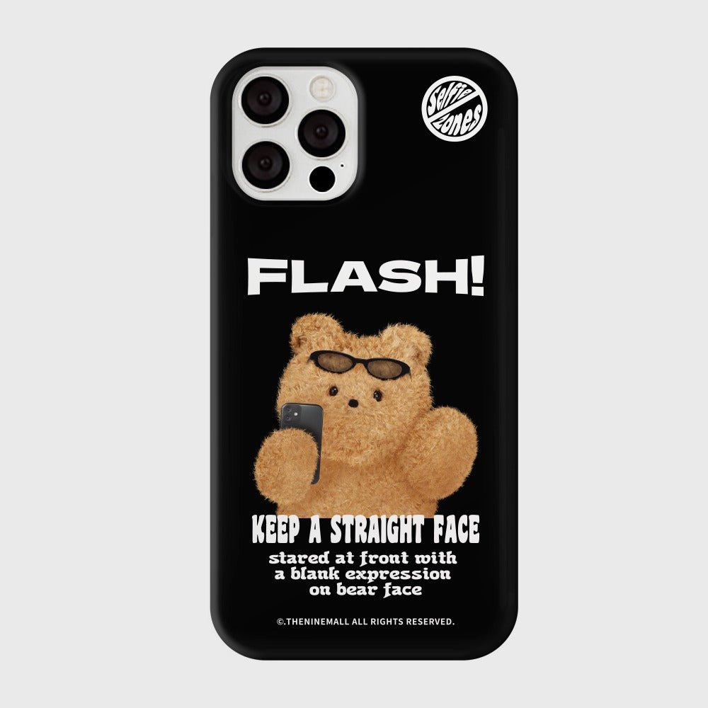 [THENINEMALL] Gummy Basic Flash Hard Phone Case (2 types)