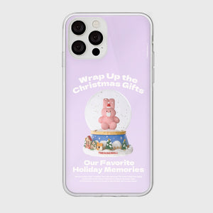 [THENINEMALL] Windy Snowball Mirror Phone Case