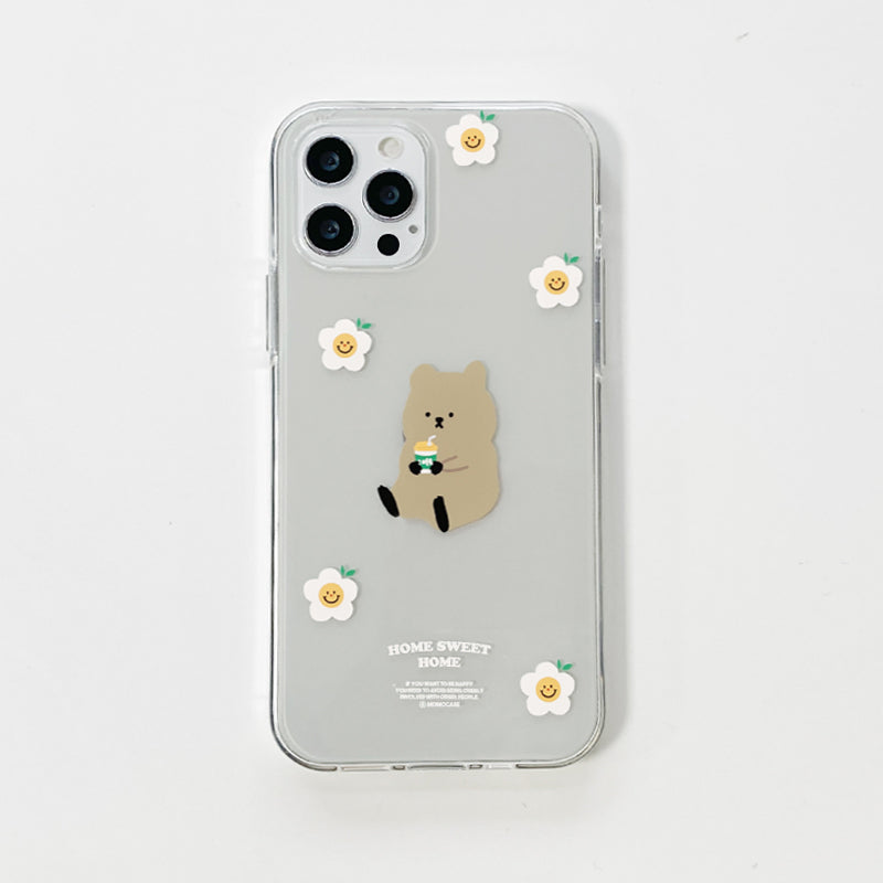 [MOMO CASE] 489 홈스윗쿼카 Jelly Case