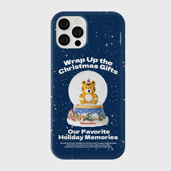 [THENINEMALL] Hey Tiger Snowball Hard Phone Case (2 types)