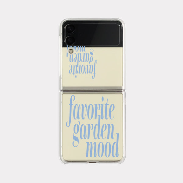 [Mademoment] Garden Mood Design Clear Phone Case (4 Types)