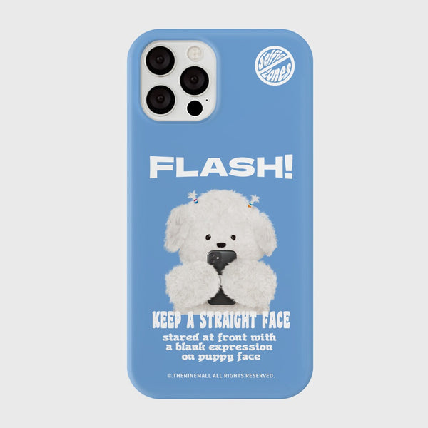 [THENINEMALL] Ppokku Basic Flash Hard Phone Case (2 types)