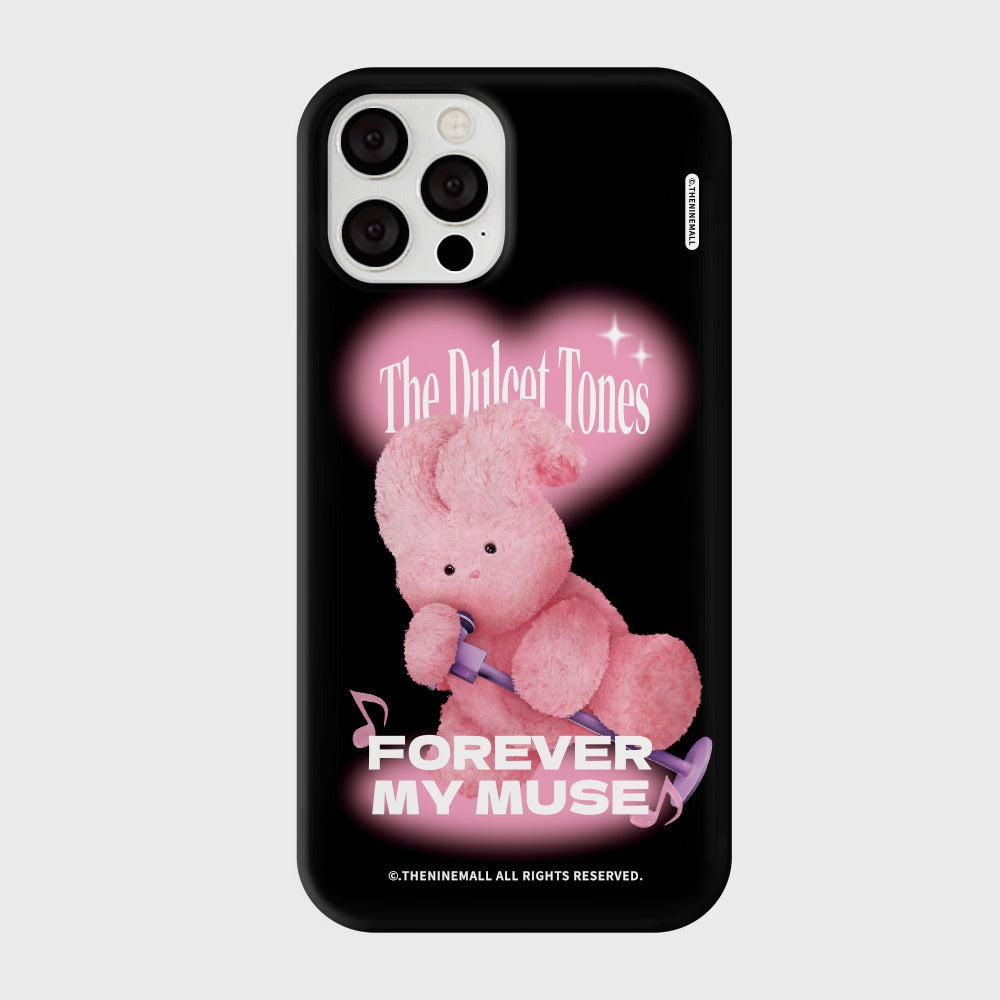 [THENINEMALL] Pink Muse Windy Hard Phone Case (2 types)