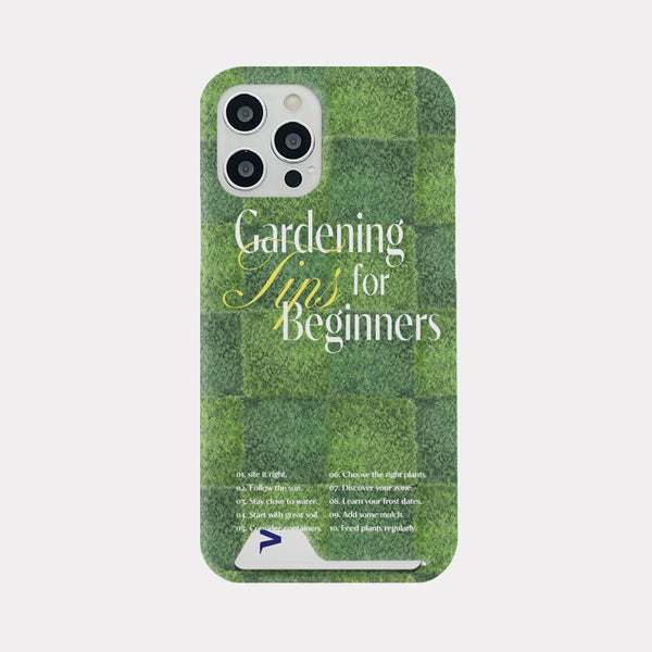 [Mademoment] Gardening Tips Design Phone Case