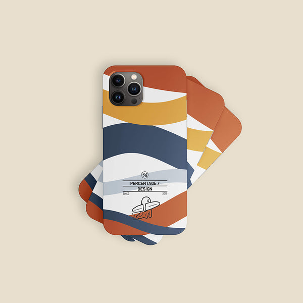 [PERCENTAGE] Ribbon Wave Phone Case (4 Types)