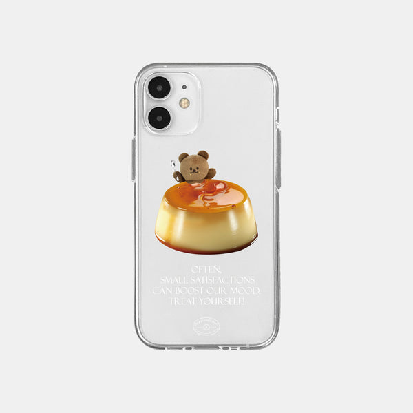 [DEEPING CASE] 푸딩먹는 귤곰 Jelly Case