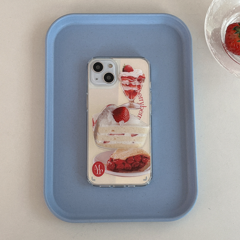 [Mademoment] Taste Sweet Design Glossy Mirror Phone Case