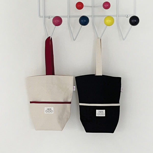 [THENINEMALL] Gummy Pocket Tote Bag