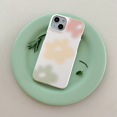 [Mademoment] Soft Flower Design Phone Case