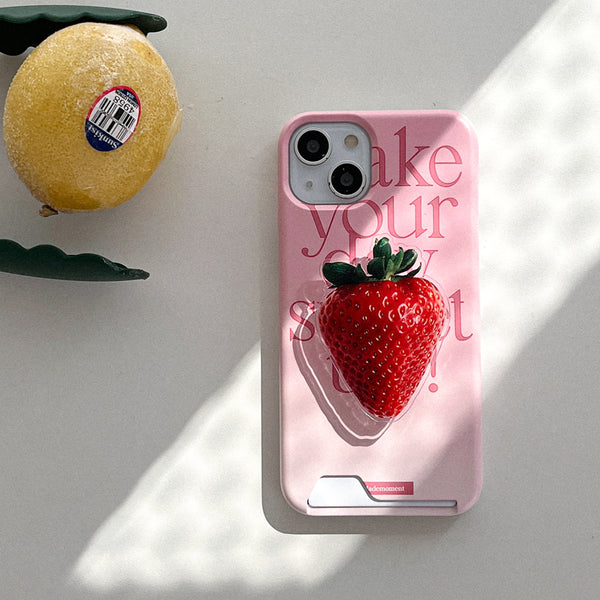 [Mademoment] Sweet Up Lettering Design Phone Case