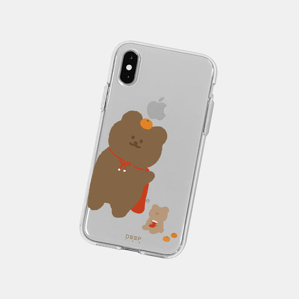 [DEEPING CASE] 까꿍 귤곰 Jelly Case