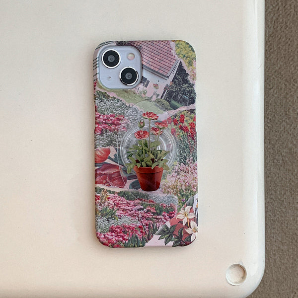 [Mademoment] Collage Garden Design Phone Case