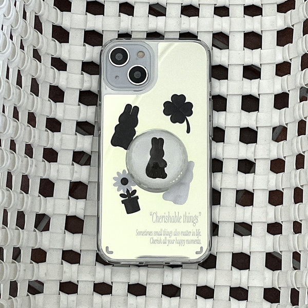 [Mademoment] Cherishable Things Design Glossy Mirror Phone Case