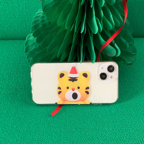 [THENINEMALL] Hey Tiger Wannabe Rudolph Clear Phone Case (3 types)