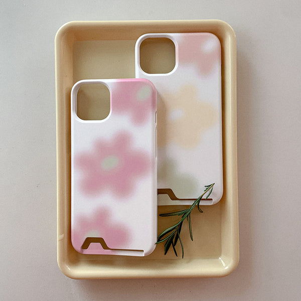 [Mademoment] Soft Flower Design Phone Case