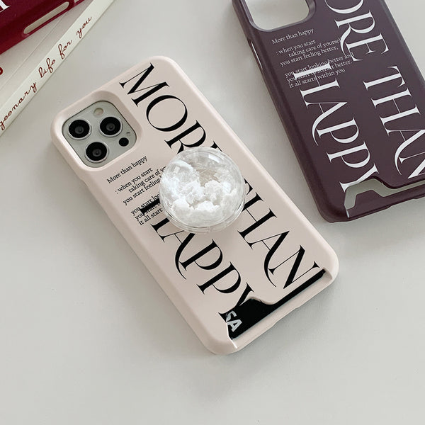 [Mademoment] 모어댄어텀 디자인 Phone Case