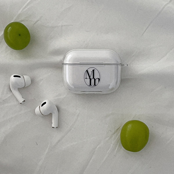 [Mademoment] Basic Design Clear AirPods Case