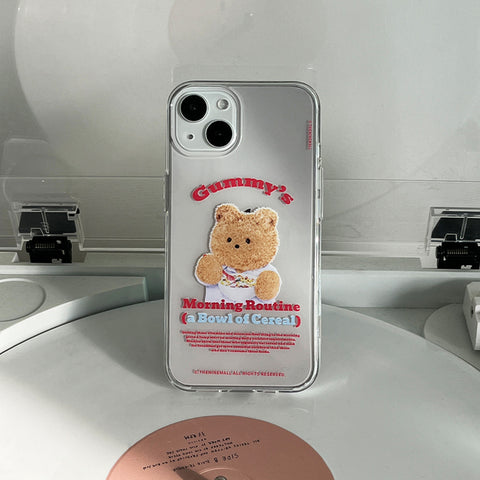 [THENINEMALL] Morning Cereal Gummy Clear Phone Case (3 types)